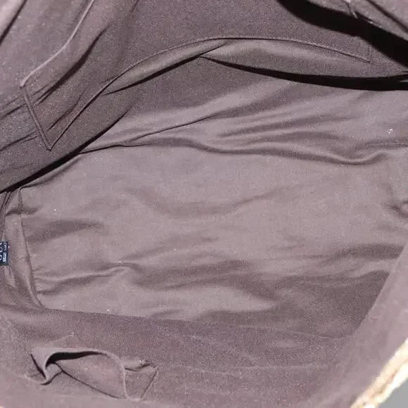 GUCCI GG Crystal Sherry Line Tote Bag Coated Canvas Brown - Picture 15 of 16